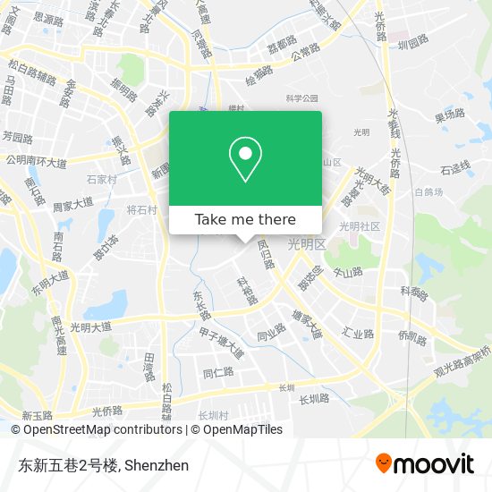 东新五巷2号楼 map