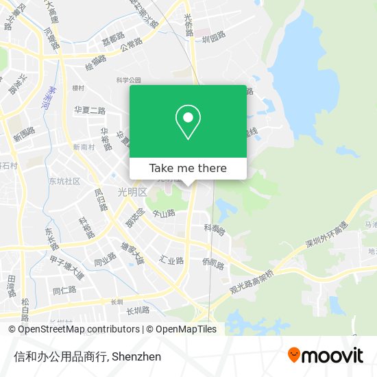 信和办公用品商行 map