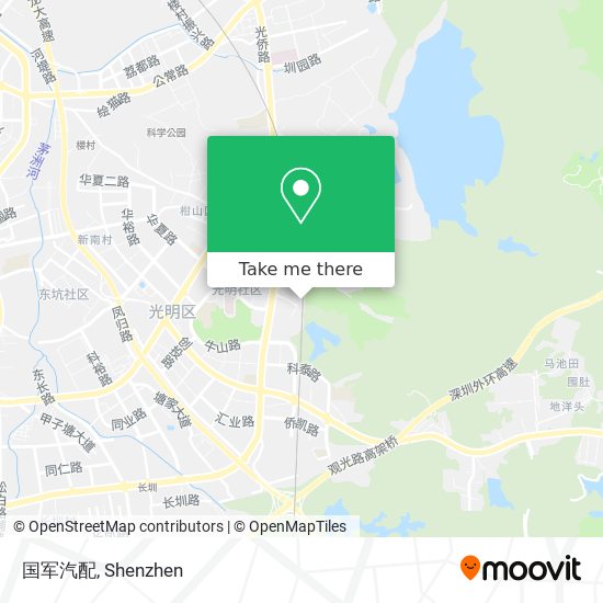 国军汽配 map