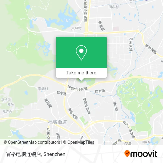 赛格电脑连锁店 map