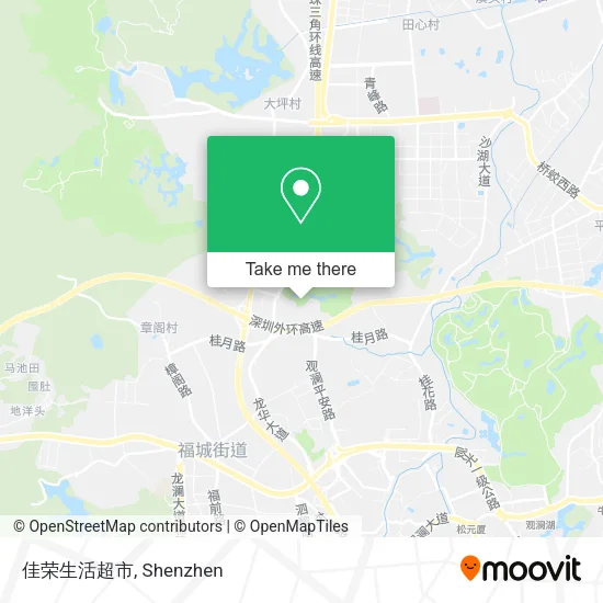 佳荣生活超市 map