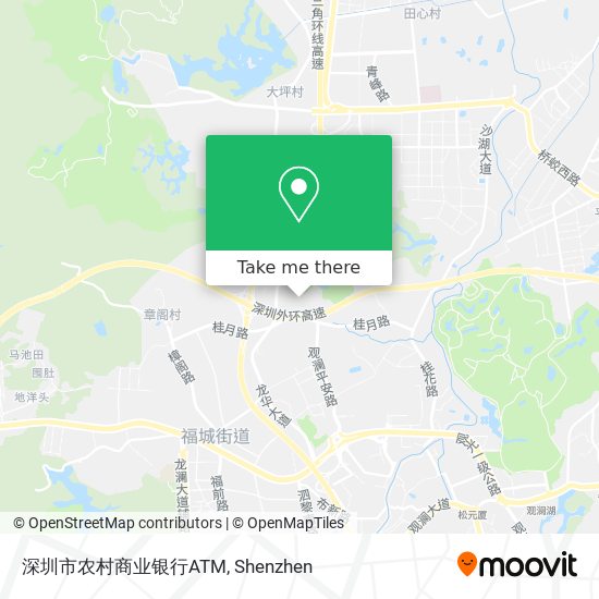 深圳市农村商业银行ATM map