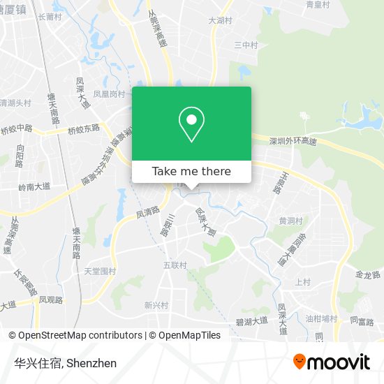 华兴住宿 map