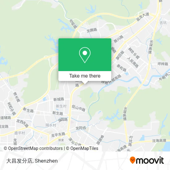 大昌发分店 map