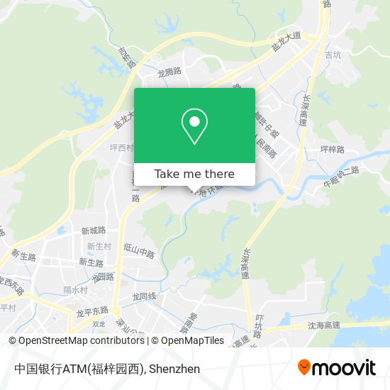 中国银行ATM(福梓园西) map