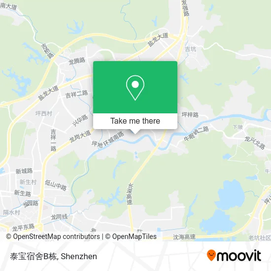 泰宝宿舍B栋 map