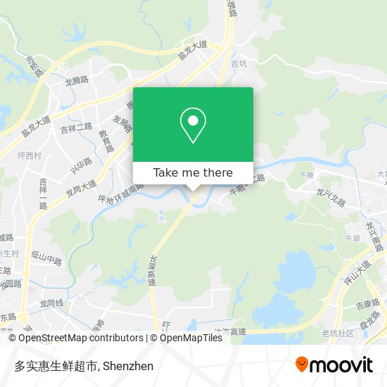 多实惠生鲜超市 map