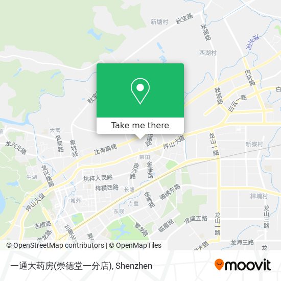 一通大药房(崇德堂一分店) map