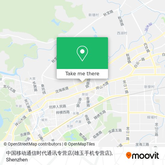 中国移动通信时代通讯专营店(雄玉手机专营店) map