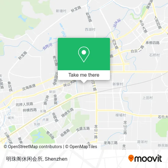 明珠阁休闲会所 map