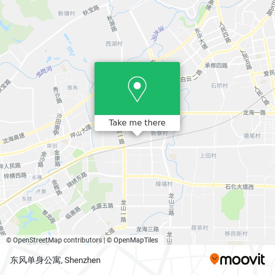 东风单身公寓 map