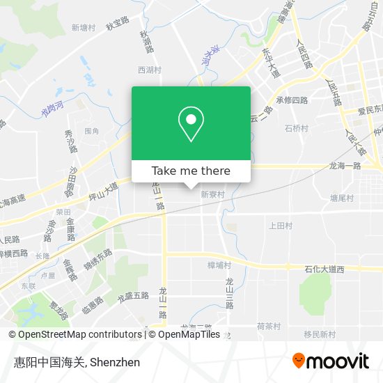 惠阳中国海关 map