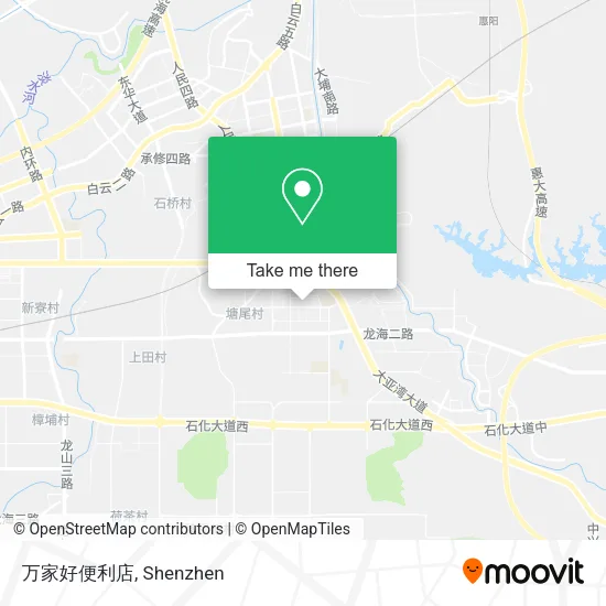 万家好便利店 map