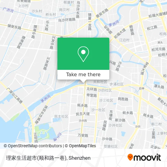 理家生活超市(顺和路一巷) map