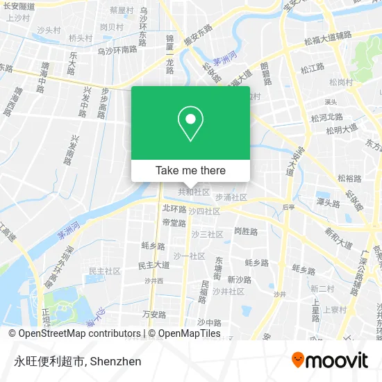 永旺便利超市 map