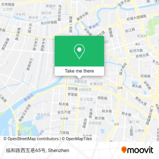 福和路西五巷65号 map