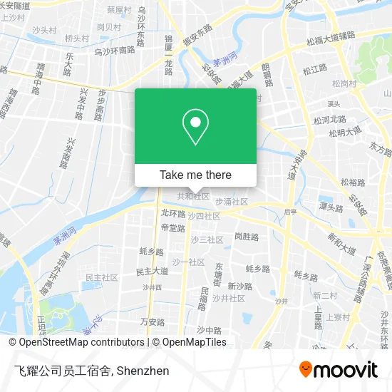 飞耀公司员工宿舍 map