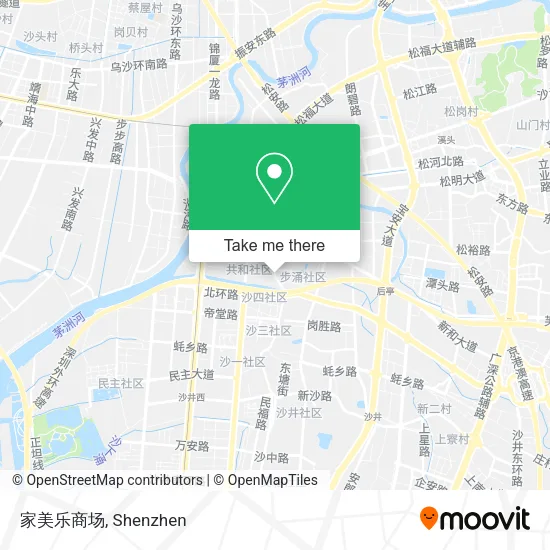 家美乐商场 map