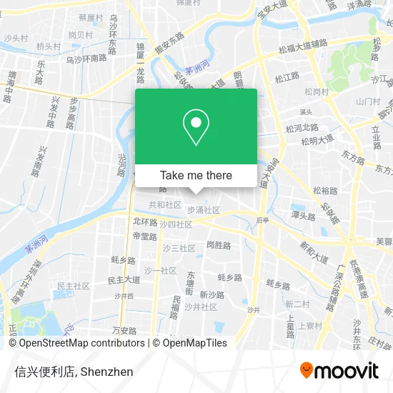 信兴便利店 map