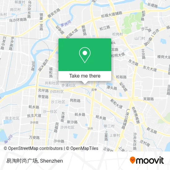 易淘时尚广场 map