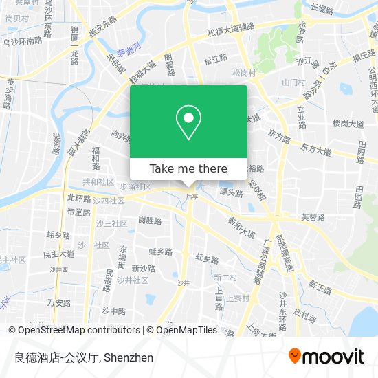 良德酒店-会议厅 map