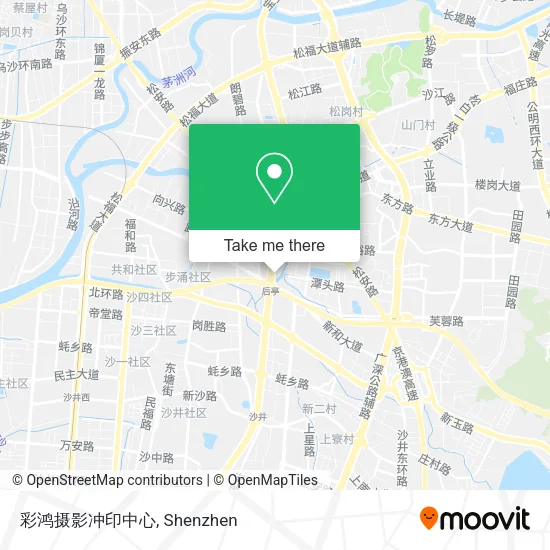 彩鸿摄影冲印中心 map