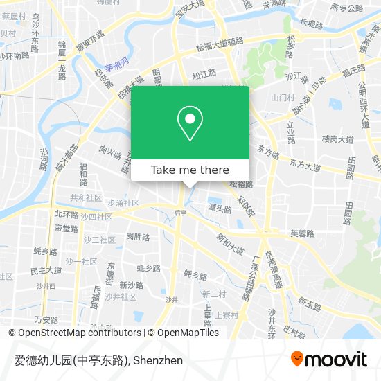 爱德幼儿园(中亭东路) map