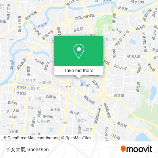 长安大厦 map