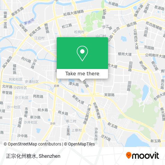 正宗化州糖水 map