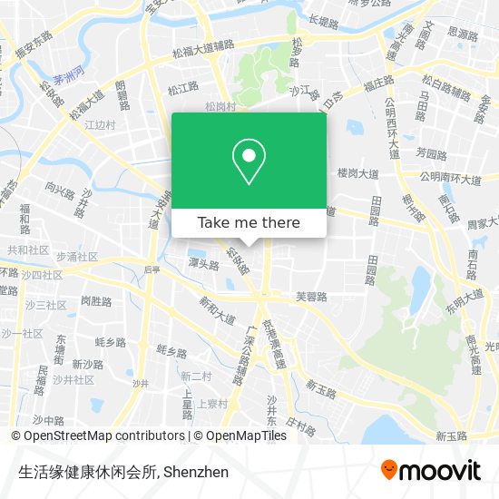 生活缘健康休闲会所 map