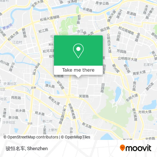 骏恒名车 map