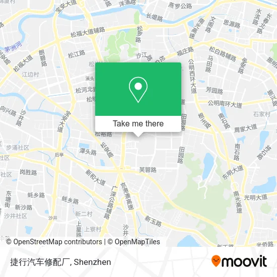 捷行汽车修配厂 map