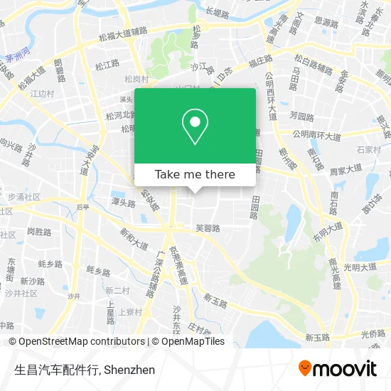 生昌汽车配件行 map