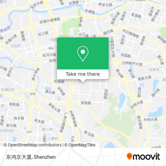 东鸿京大厦 map