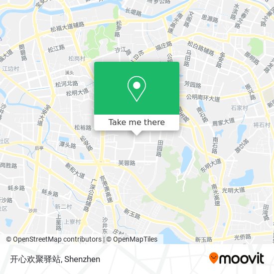 开心欢聚驿站 map