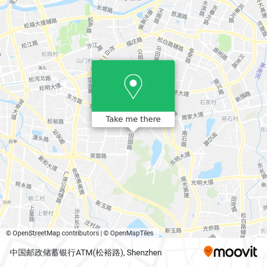 中国邮政储蓄银行ATM(松裕路) map