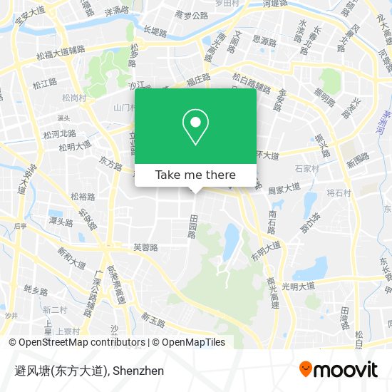 避风塘(东方大道) map