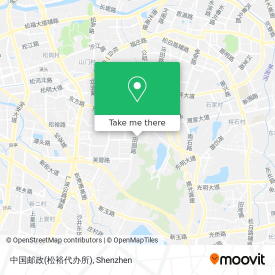 中国邮政(松裕代办所) map