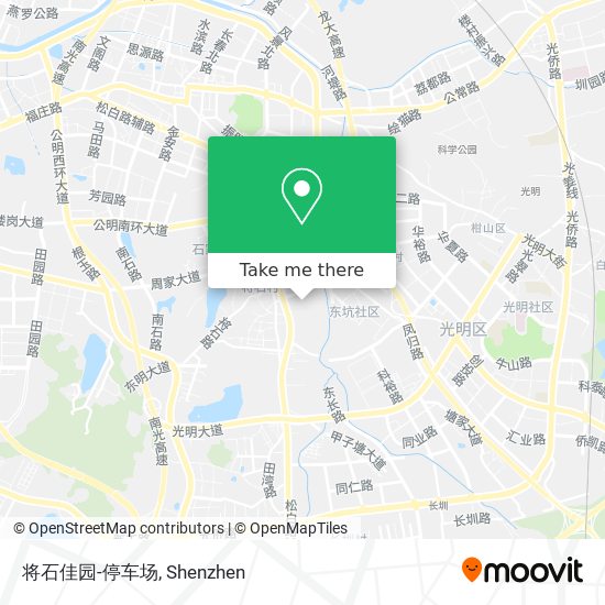 将石佳园-停车场 map
