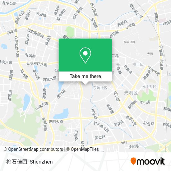 将石佳园 map