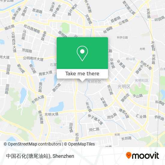 中国石化(塘尾油站) map