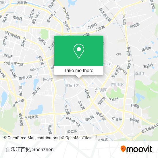 佳乐旺百货 map