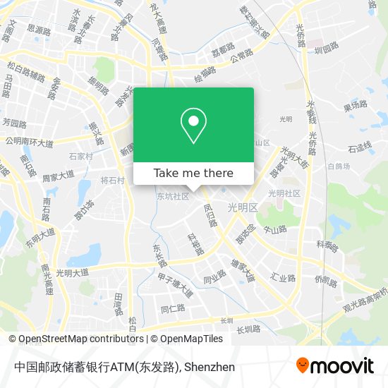 中国邮政储蓄银行ATM(东发路) map