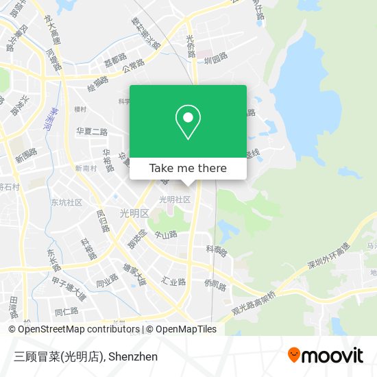 三顾冒菜(光明店) map