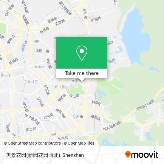 美景花园(新园花园西北) map
