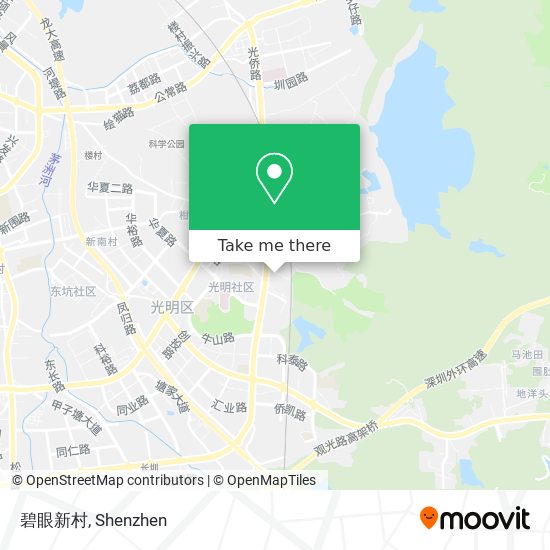 碧眼新村 map