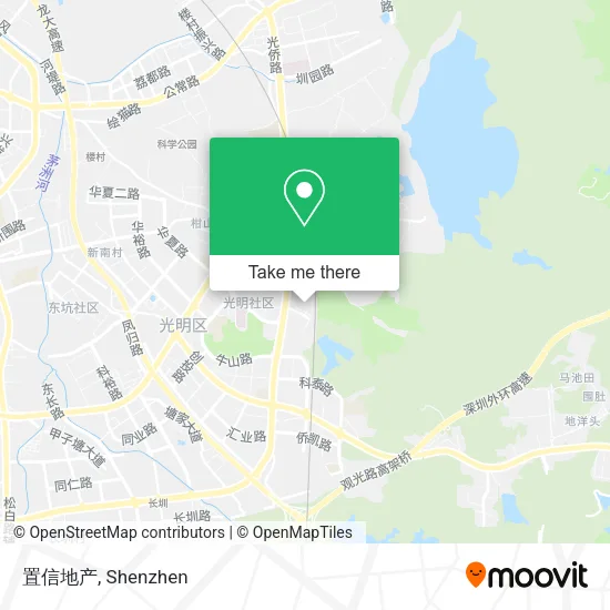 置信地产 map