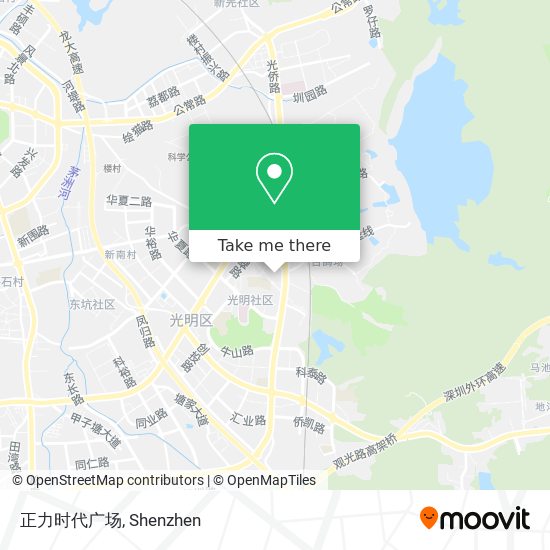 正力时代广场 map