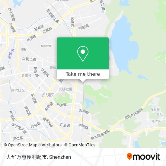 大华万惠便利超市 map