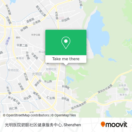 光明医院碧眼社区健康服务中心 map